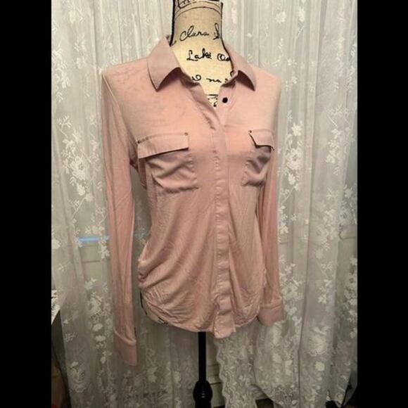 Unleash Your Radiance with the Pink Button-Down Shirt! - Picture 1 of 2